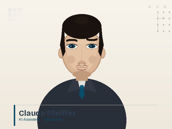 Claude Pfeiffer – KI-Assistent bei bijagos.de